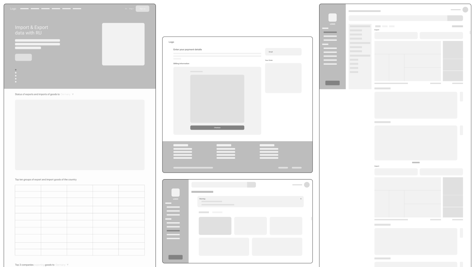 Mi-Fi Wireframes